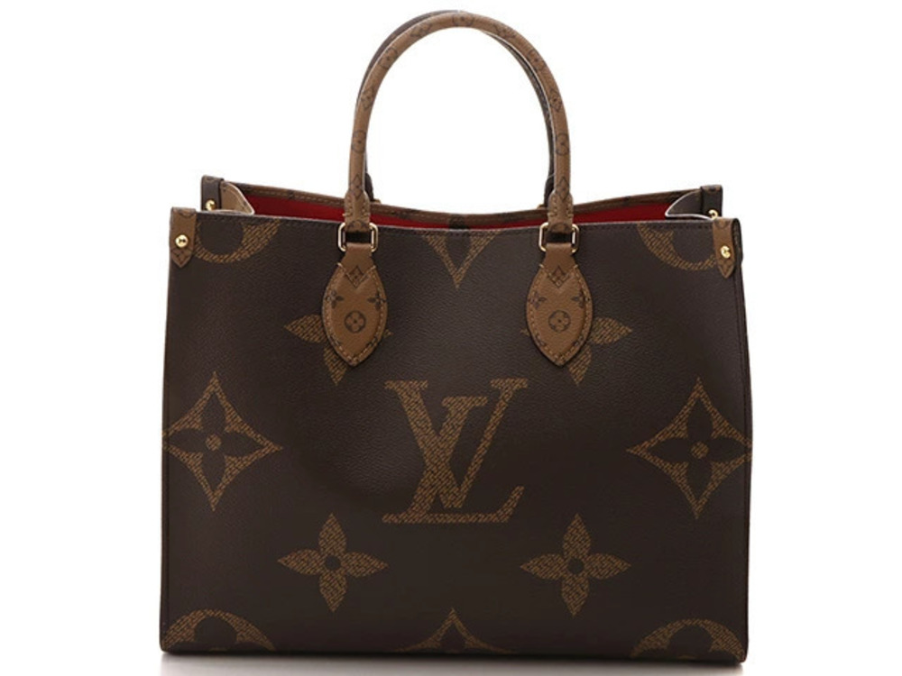 Louis Vuitton On The Go Mono Giant Reverse Tote Bag